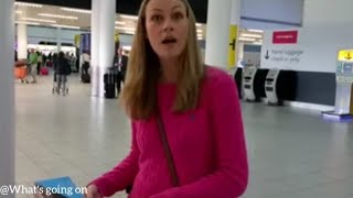 Husband suprises trip to Iceland in airport, wife reaction 😱😱😍😍