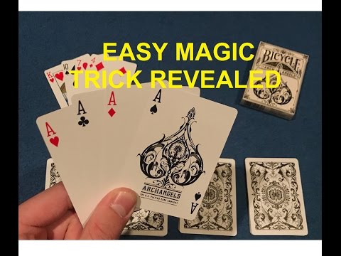 QUADRUPLE PREDICTION - MAGIC TRICKS WITH CARDS REVEALED