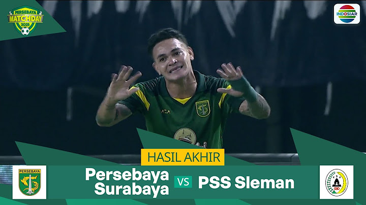 Hasil Akhir Pertandingan - Persebaya Surabaya vs PSS Sleman | Persebaya Matchday 2025