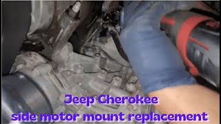 2012 Jeep Grand Cherokee 4x4 driver side motor mount replacement