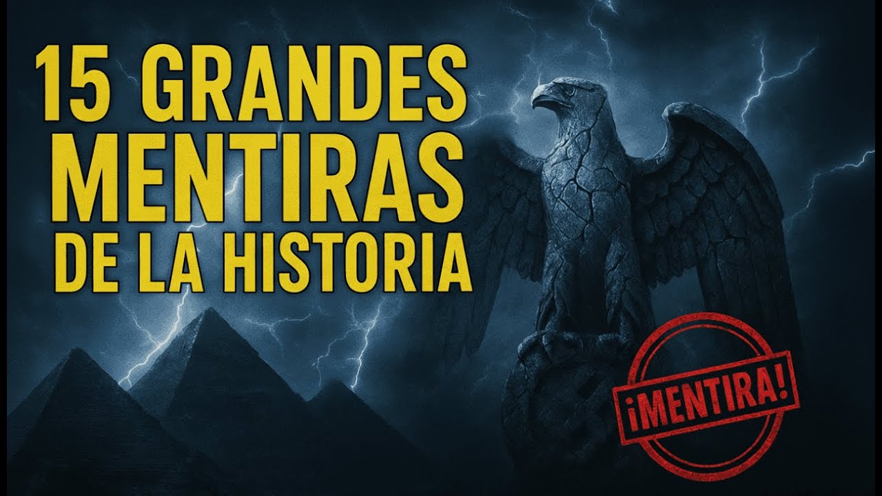 Las 15 grandes mentiras históricas que te han contado - YouTube