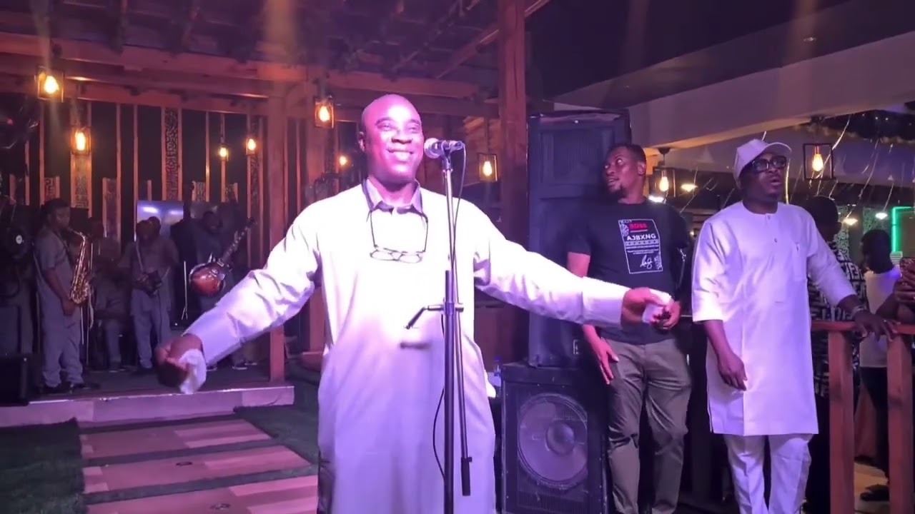 K1 DE ULTIMATE SPEAKS THE LANGUAGE OF MUSIC AT RM CLUB MAGODO, LAGOS