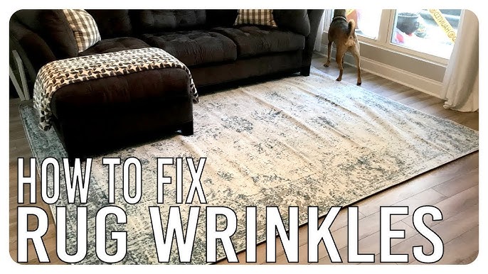 How to fix a curved rug : r/lifehacks