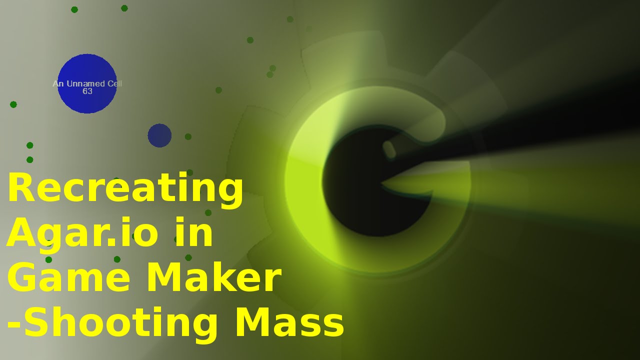 Recreating Agar.io in Game Maker Tutorial Part 5 - Shooting Mass - YouTube