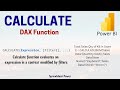 How to Use CALCULATE Function in Power BI DAX