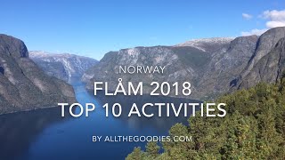 Flåm Top 10 Activities, Norway | allthegoodies.com / cruiseflam.com