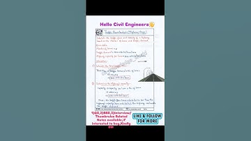 How to Calculate the Traffic Flow and capacity of a Highway(Highway Engineering)#civil#civilconcepts