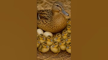 Prepare a nest for the ducklings to hatch #duck #ducklings #nest