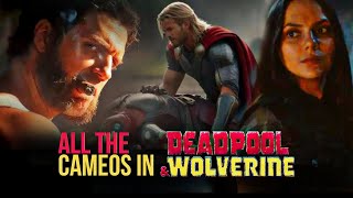 All the cameos in Deadpool and Wolverine #deadpoolandwolverinemovie #cameos #mcu