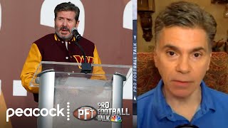 Washington Commanders celebrate 90th anniversary amid controversy | Pro Football Talk | NBC Sports
