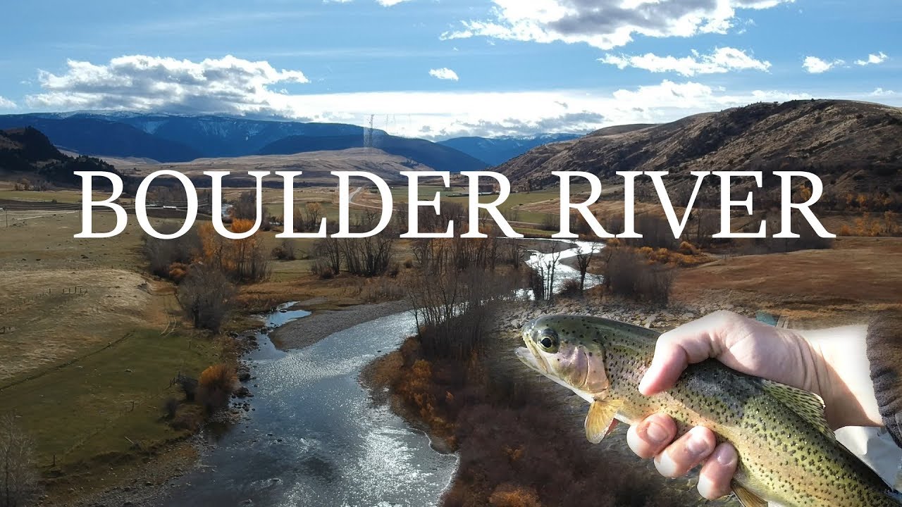 Rainbows and Browns! the INCREDIBLE Boulder River (Fishing Montana