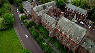 Newsham Park Orphanage, Liverpool, England. 12-05-2022 DJI Mavic Mini 2. 4K