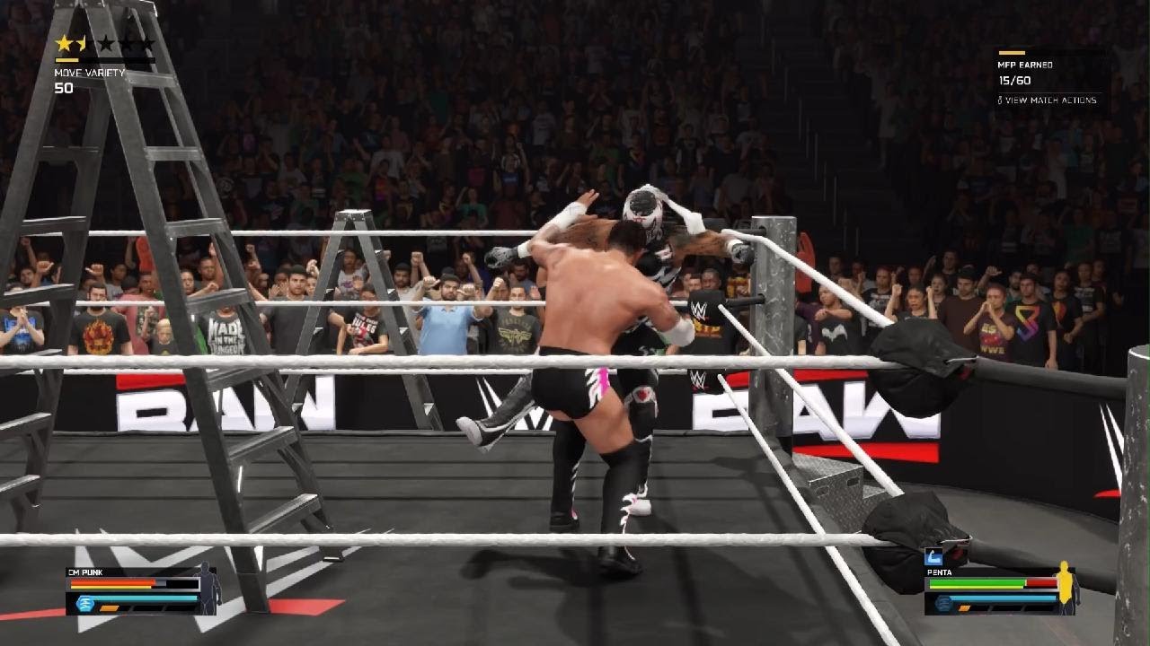 WWE 2K25  PENTA BIRTHDAY BASH  (Penta Vs. CM Punk)