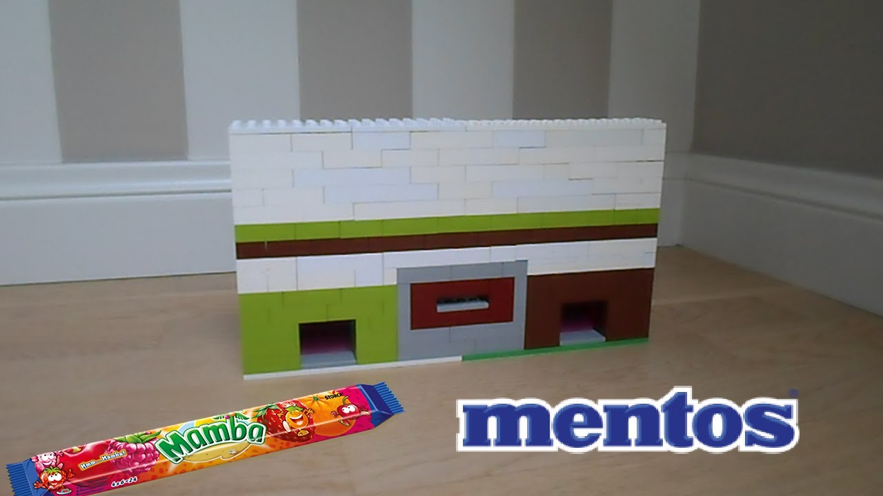 LEGO GUM MACHINE Mamba & Mentos YouTube