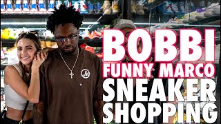 BOBBI ALTHOFF AND FUNNY MARCO GO SNEAKER SHOPPING AT PRIVATE SELECTION !!!