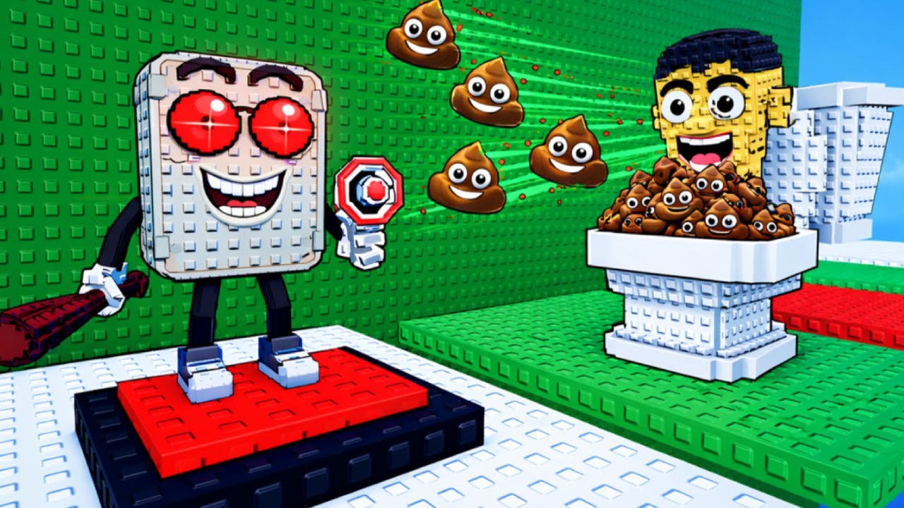 ROBLOX Brainrot tower Funny Moments (SKIBIDI TOILET UPDATE)