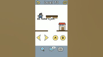 Brain crack level 73 Go home again, Solution Walkthrough