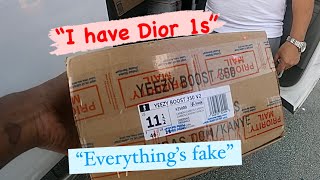 EXPOSING FAKE YEEZYS (MADE $200)