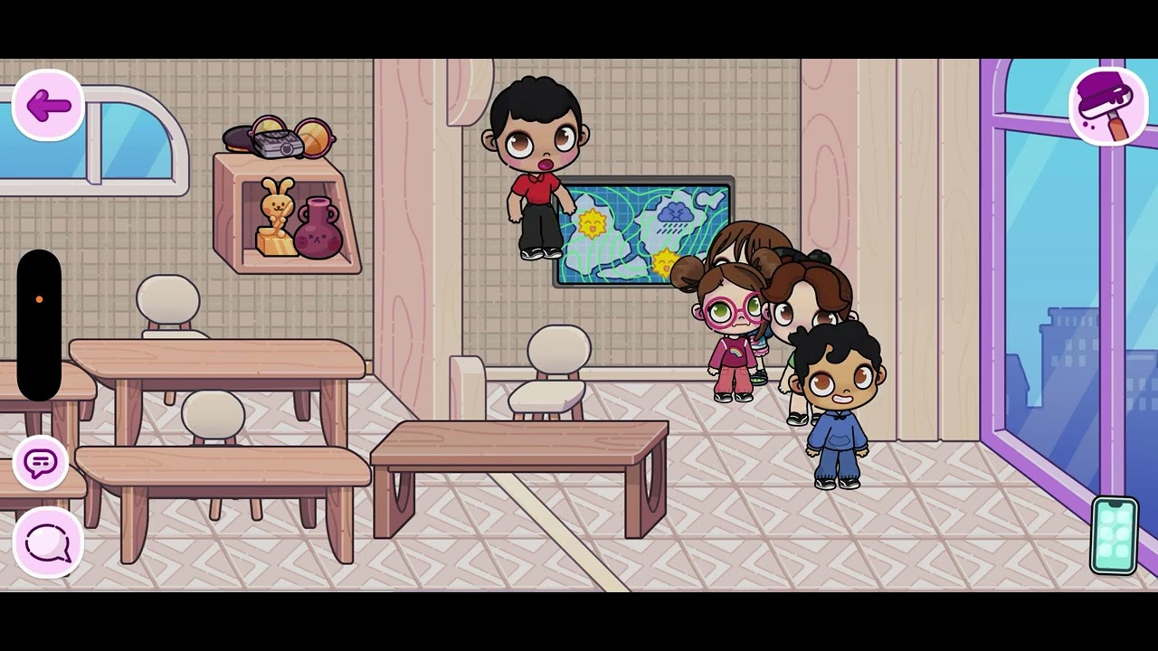 fights at school would be like just because of the board ￼