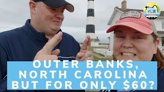 Outer Banks, but for only $60? 🤞  { BUDGET RV TRAVEL }