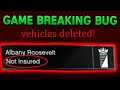 GAME BREAKING BUG! VEHICLES REMOVED! | GTA Online