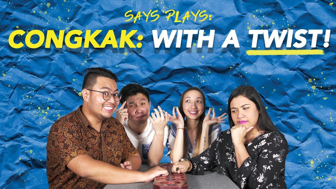 Malaysians Play Congkak With A Twist | SAYS PLAYS | Presented by: Gegaria