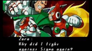 Mega Man X5: Zero's final words (Zero's ending)