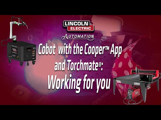 Video - Combining Torchmate Cutting with Cooper Cobots Demo
