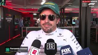 🔥Fernando Alonso Post-Race Interview, Italian GP | F1 2025