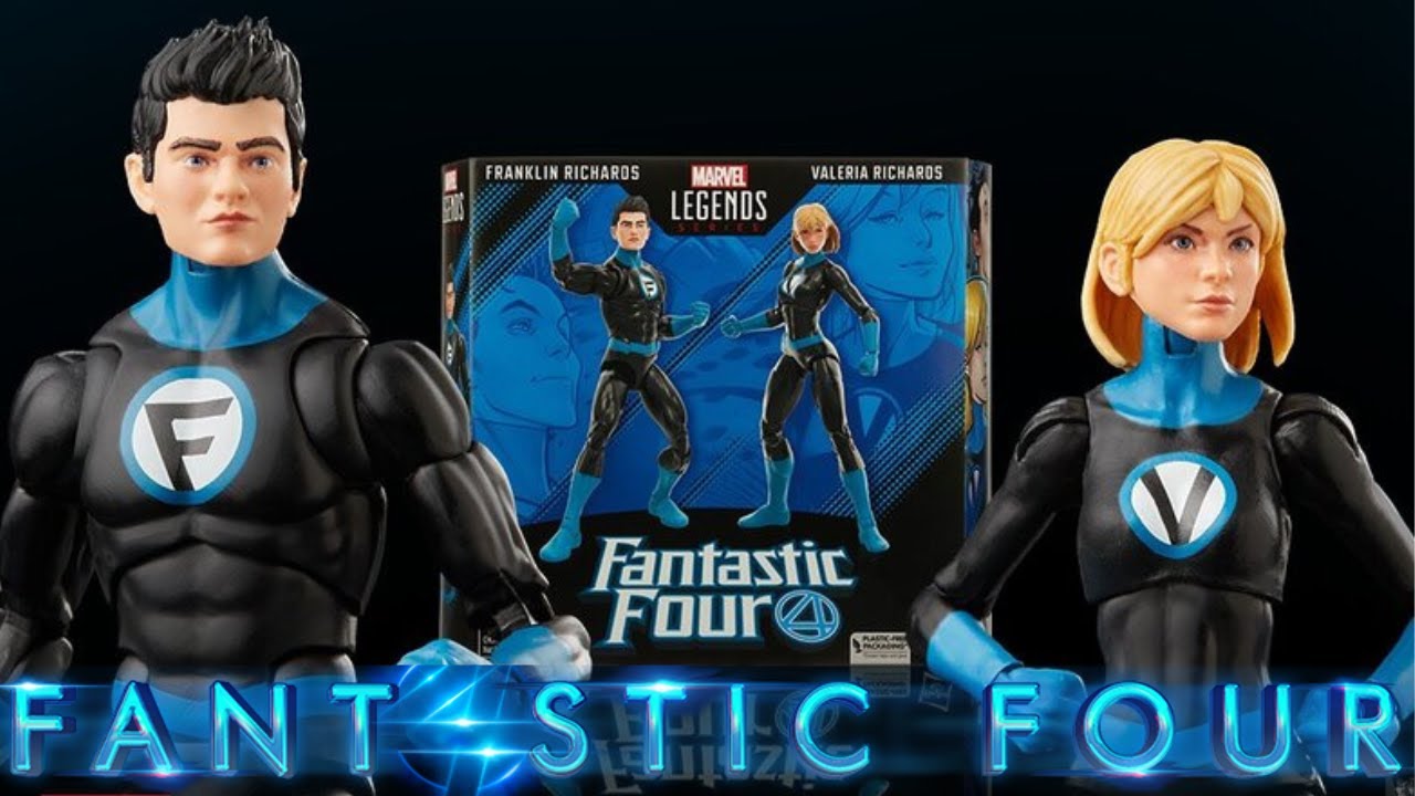 Franklin Richards & Valeria Richards Fantastic Four Unboxing and