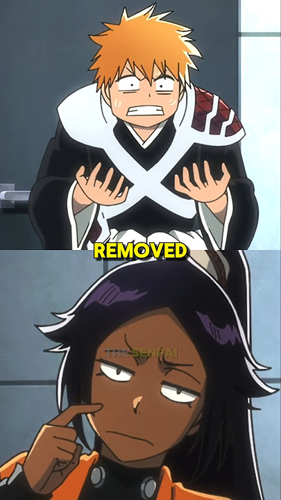 Anime Removed This Funny Scene? #bleach #bleachanime #anime