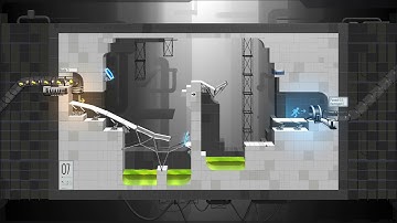 Bridge Constructor Portal level 7 minimum cost