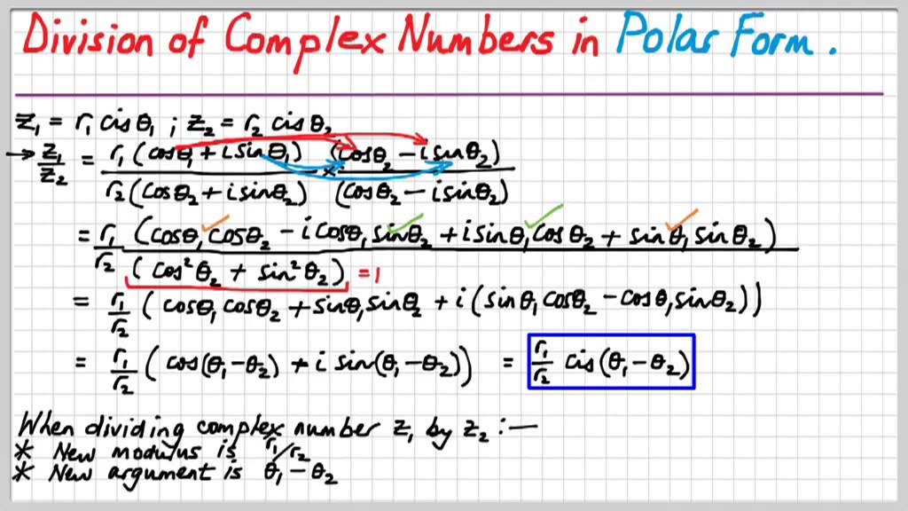 SM4D Complex Numbers. Basic Operations in Modulus Argument aka Polar ...