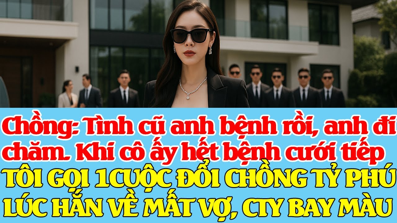 Chồng: Tình cũ anh bệnh anh đi chăm. khi nào cô ấy khỏe về cưới tiếp. TÔI ALO, HẮN MẤT VỢ, CTY BAY