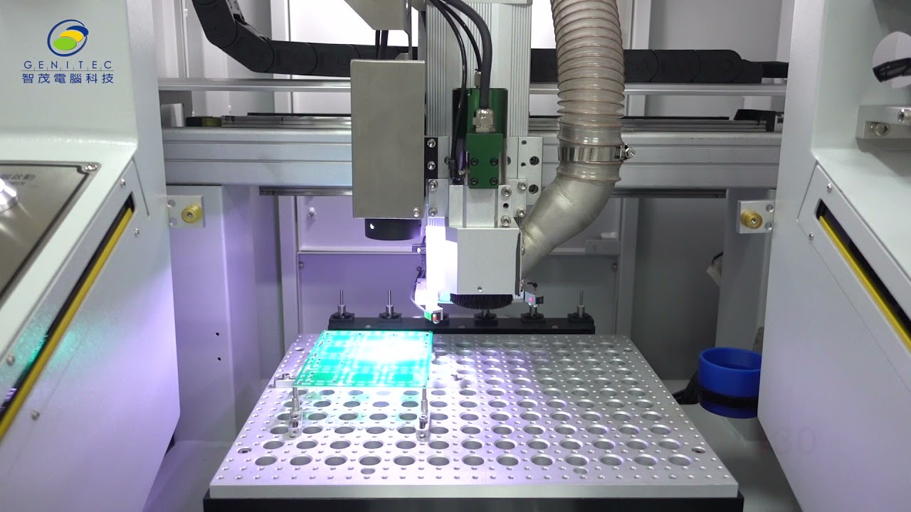 Genitec Offline PCB Router introduction Model: GAM310 GAM320 GAM320L ...
