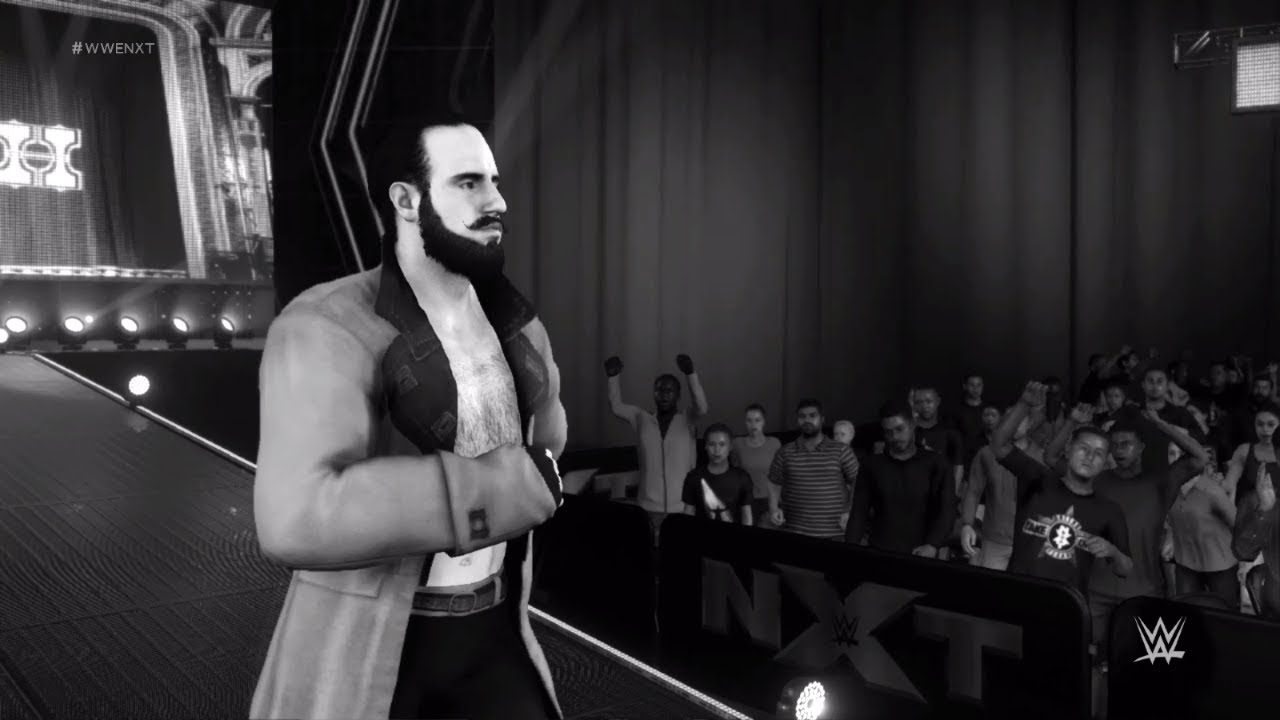 AIDEN ENGLISH - ENTRANCE & FINISHERS | WWE 2K18
