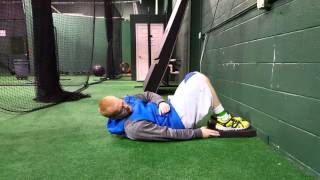 Hooklying Left Glute Max with Right Glute Med