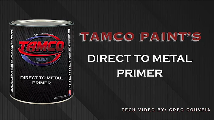 Tamco Paint's Tech Video: HP5310 DTM Primer Over Poly Paste for Corvette