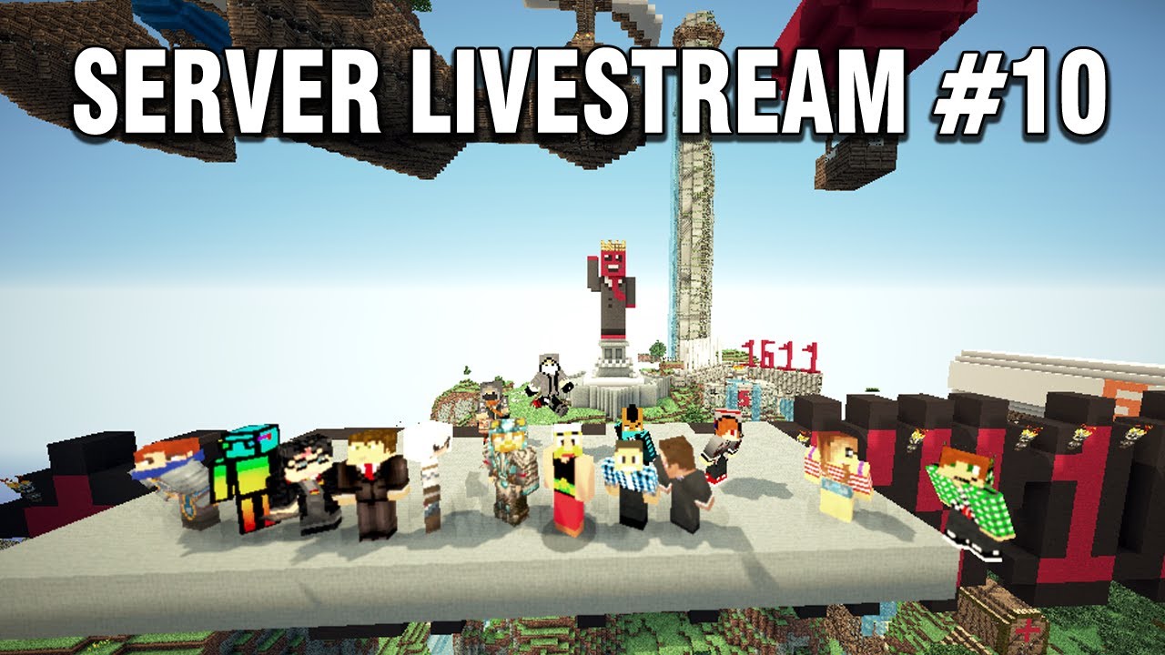 Minecraft Server Livestream #10 - YouTube
