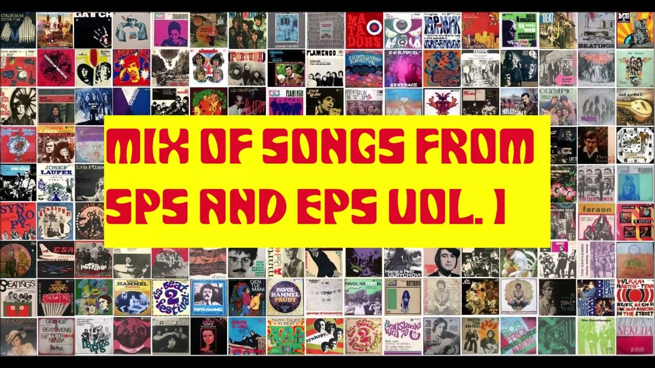 Mix of czechoslovak songs from SPs and EPs (1960 - 1990) vol. 1