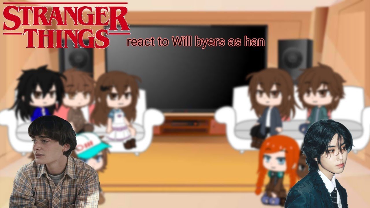 Stranger things react to Will byers as han jisung | Minsung || stranger things x stray kids ||