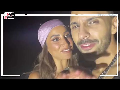 مفاجأة دينا الشربيني وحسن ابو الروس في مهرجان الجونة