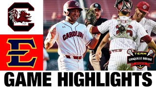 #15 South Carolina vs East Tennessee State Highlights | NCAA Baseball Highlights | College Baseball