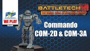 BattleTech Mech Overview:  Commando COM-2D & COM-3A