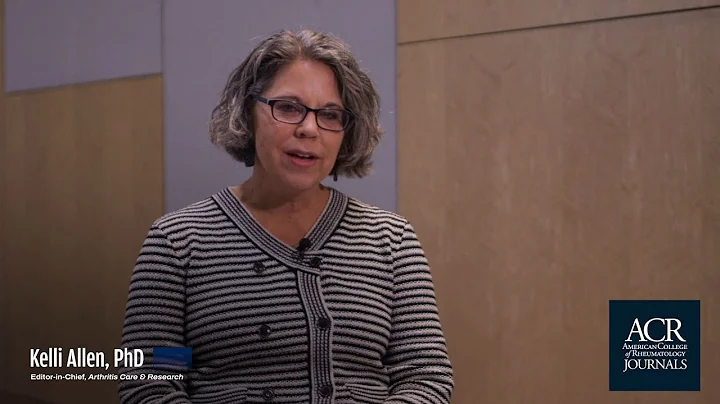Meet the Editor-in-Chief of Arthritis Care & Research, Kelli Allen