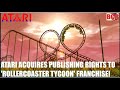Atari acquires publishing rights to rollercoaster tycoon franchise lets take a look