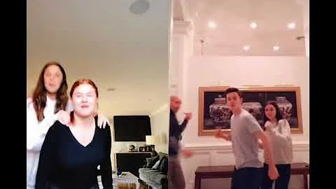 Julia raskin duet with Noah schnapp and Chloe tiktok