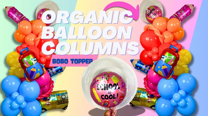 Organic Balloon Column - Step By Step