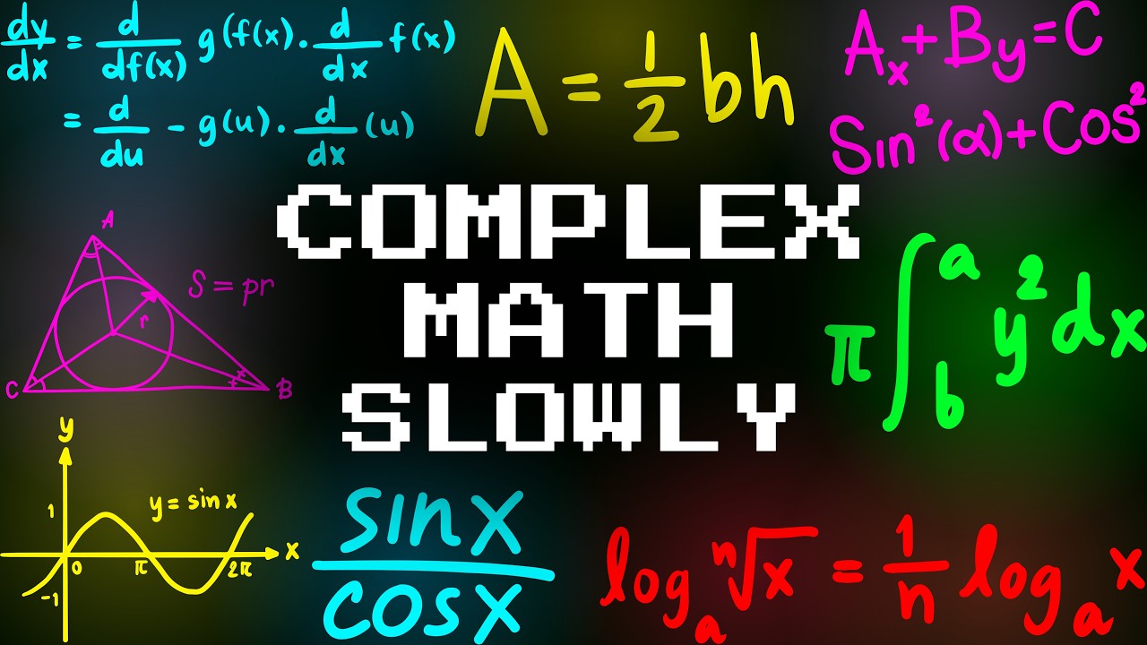 Explaining Complicated Math To Help You Fall Asleep