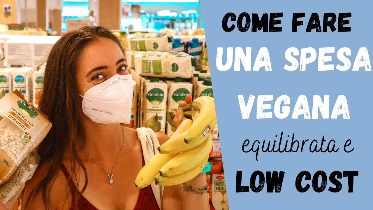 Come fare una SPESA VEGANA LOW COST |esempi di pasti economici